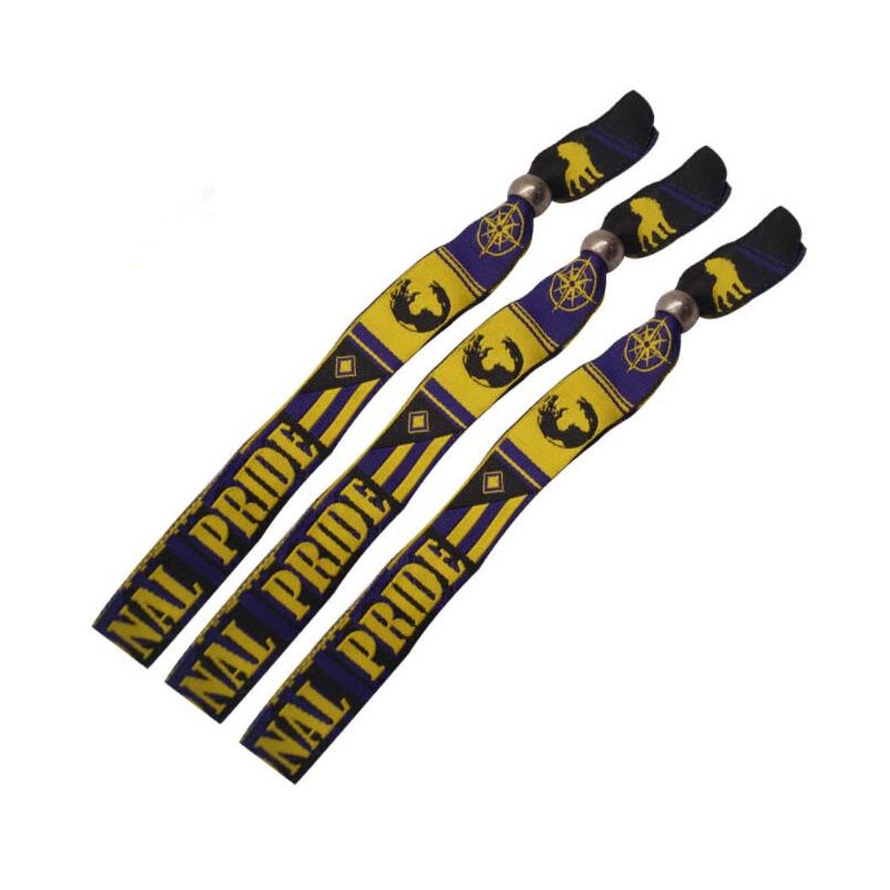 top woven wristband wholesale for concert-1