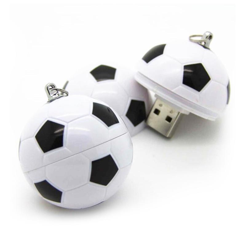 Soccer Shape Football Design USB Flash Drive