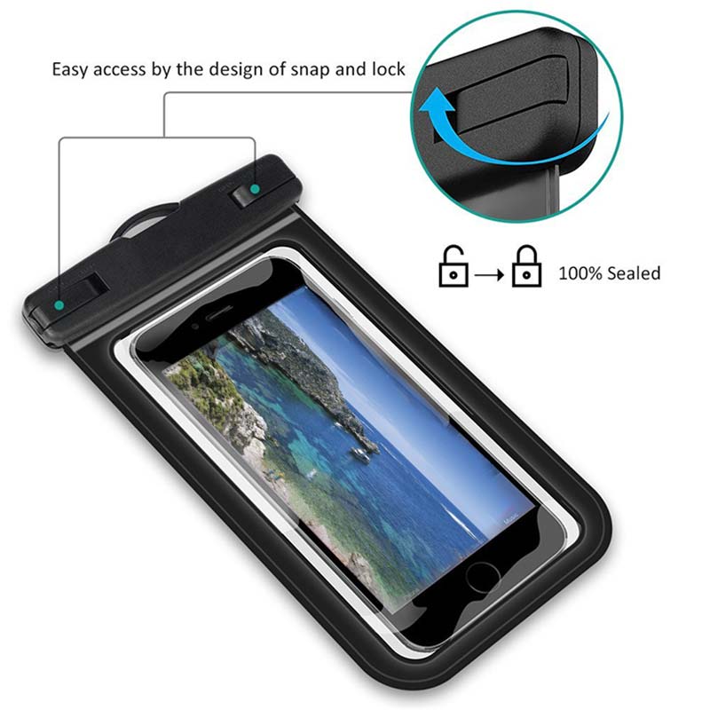 Summer PVC Waterproof Phone Bag Case