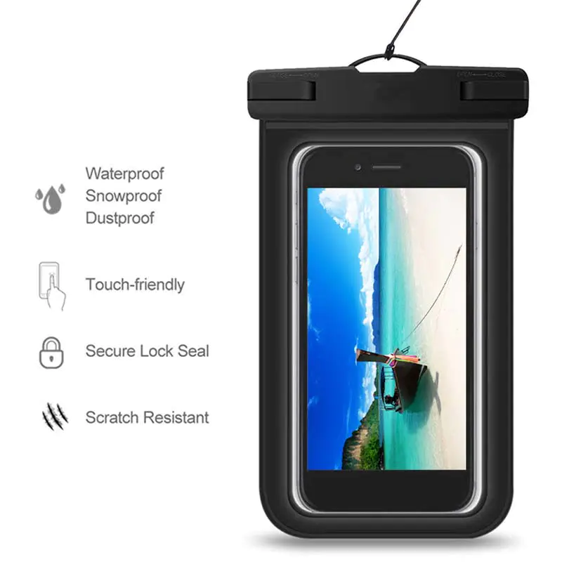 Summer PVC Waterproof Phone Bag Case