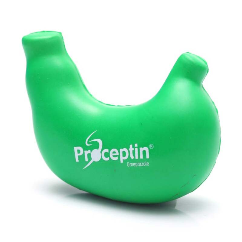 Promotional stomach Shaped Pu Stress toy