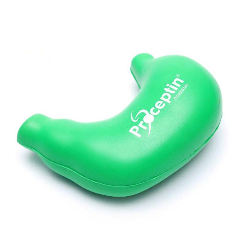 Promotional stomach Shaped Pu Stress toy