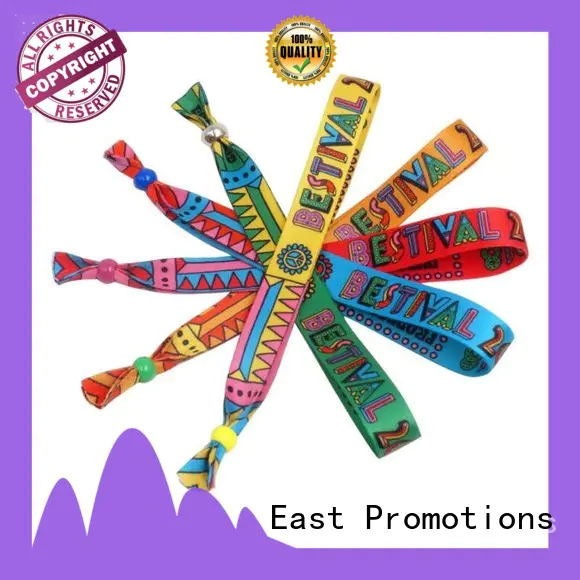 cost-effective cloth concert wristbands from China for party