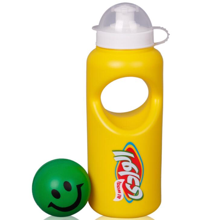 PE Sports Water Bottle With Ball Design