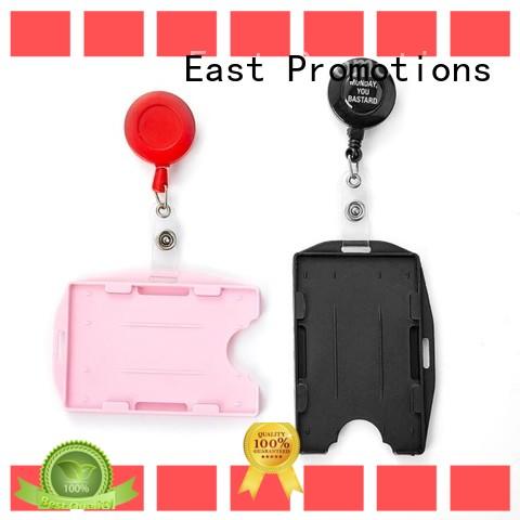 East Promotions hot-sale custom lanyards no minimum certifications for card