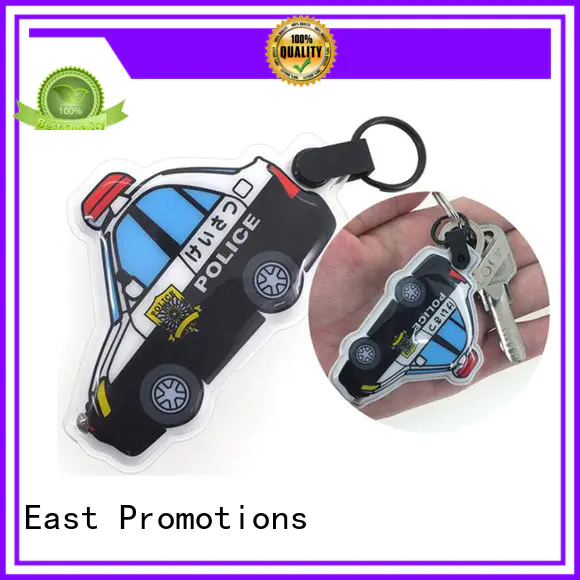 East Promotions plastic custom keychain flashlights overseas market for key