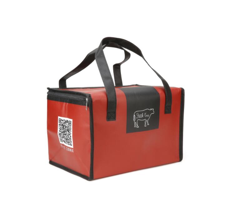 Custom 6 Pack Non Woven Insulated Thermal Lunch Cooler Bag