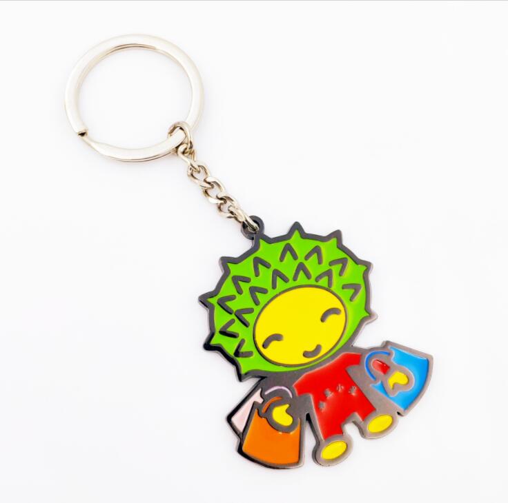 Wholesale Personalized Metal Key Ring Zinc Alloy Cartoon Keychain