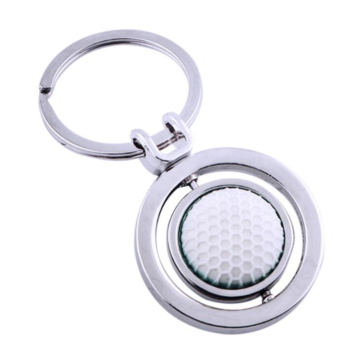 China Factory Cheap Custom Ball Keychain football keyring