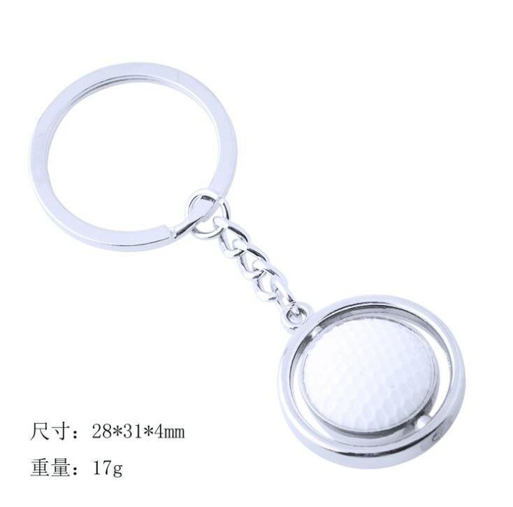 China Factory Cheap Custom Ball Keychain football keyring