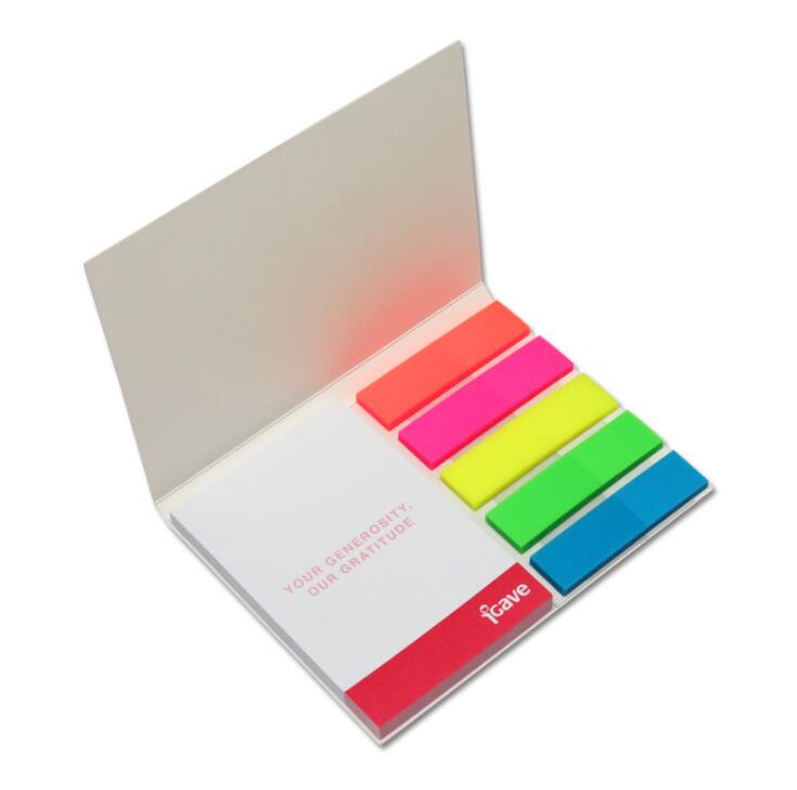 Custom Advertising sticky notes with hard cover