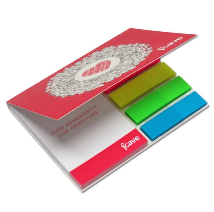 Custom Advertising sticky notes with hard cover