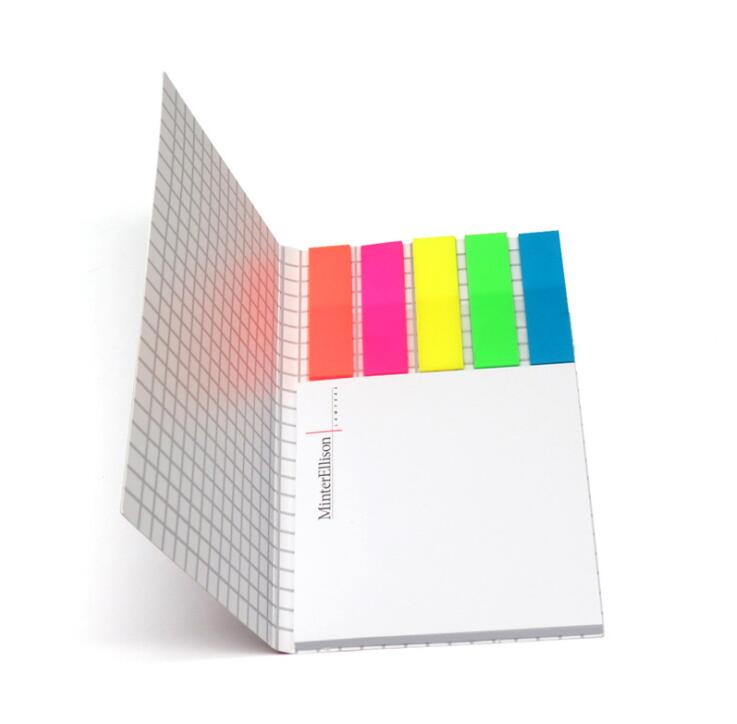 Custom Advertising sticky notes with hard cover