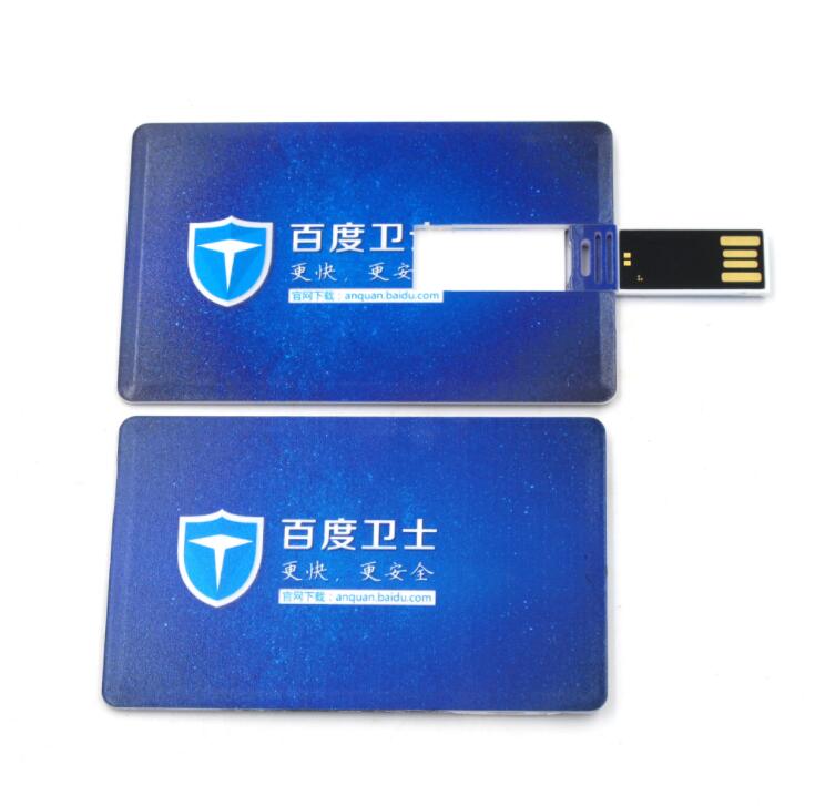 Promotional OEM Credit Card USB Flash Drive Plastic Business Card USB Stick