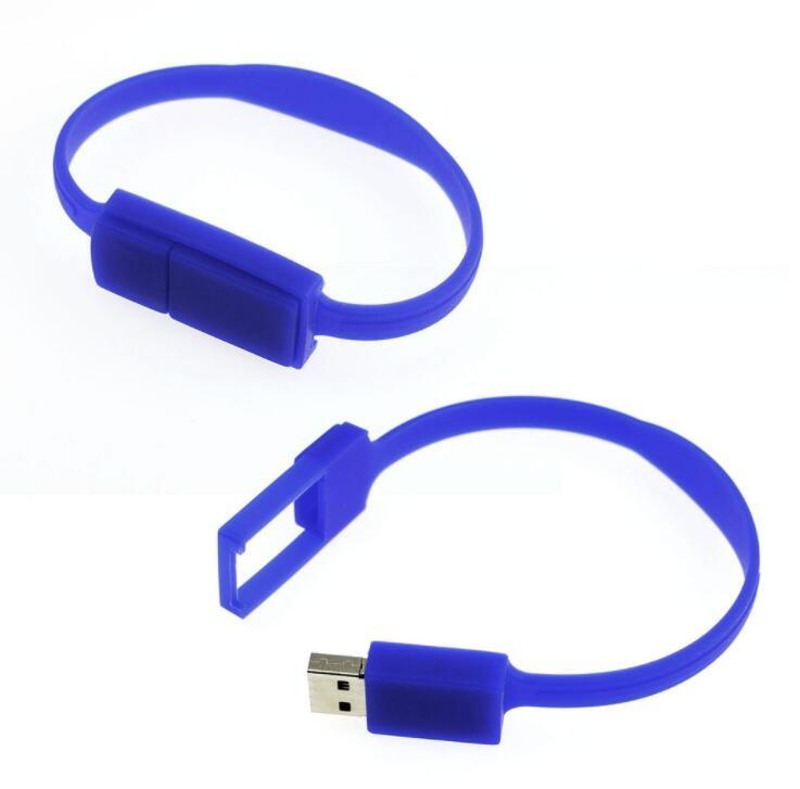 Silicone Wristband USB Flash Drive, Bracelet USB Flash Drives