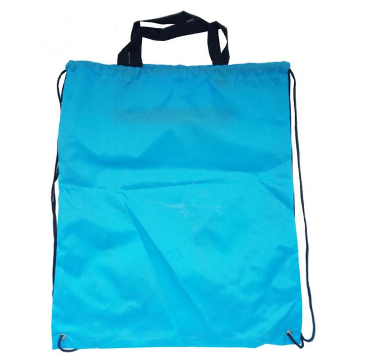 Promotional Gift Polyester Drawstring Bag with zipper