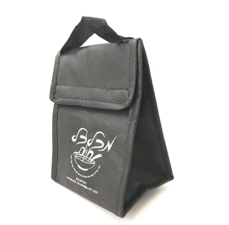 China Manufacture Promo Non-Woven Insulated Thermal Lunch Cooler Bag
