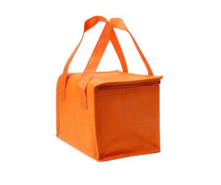 Promotional Supermarket Insulated Cooler Thermal Lunch Box Bag