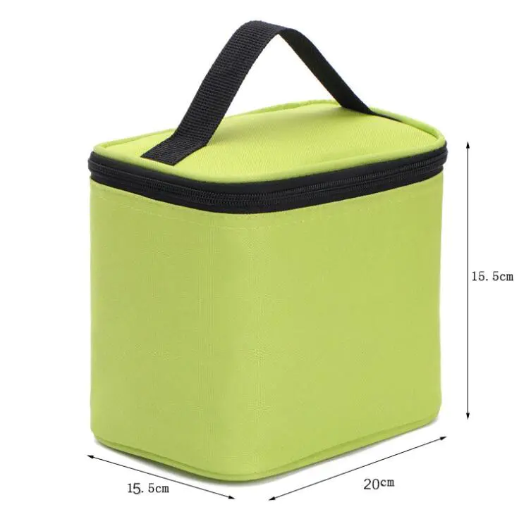Oxford Ice Pack Shoulder Cooler Backpack School Lunch Bag