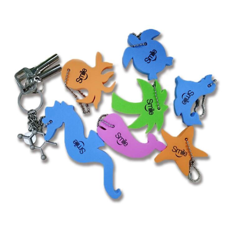 Customized Logo EVA Floating Keychain for Promotion Gift