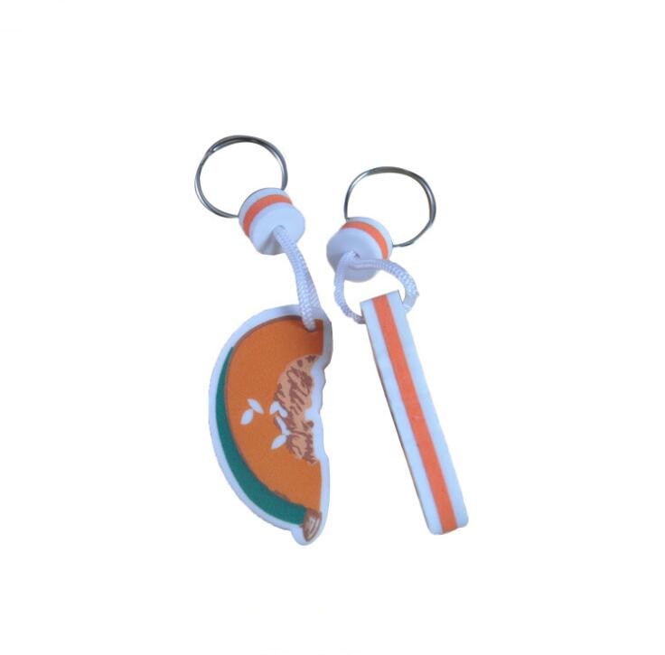 Keyring Factory Custom Made Bulk Low Price Eva Foam Floating Keychain