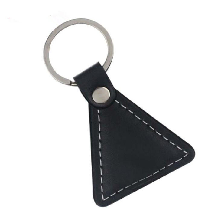 Black PU Leather Key Chain for Promotional Gifts