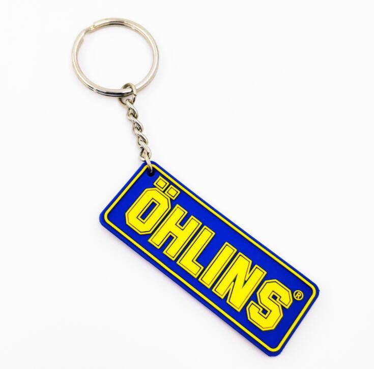 China Factory Custom Logo Design Rubber PVC Souvenir Key Chain