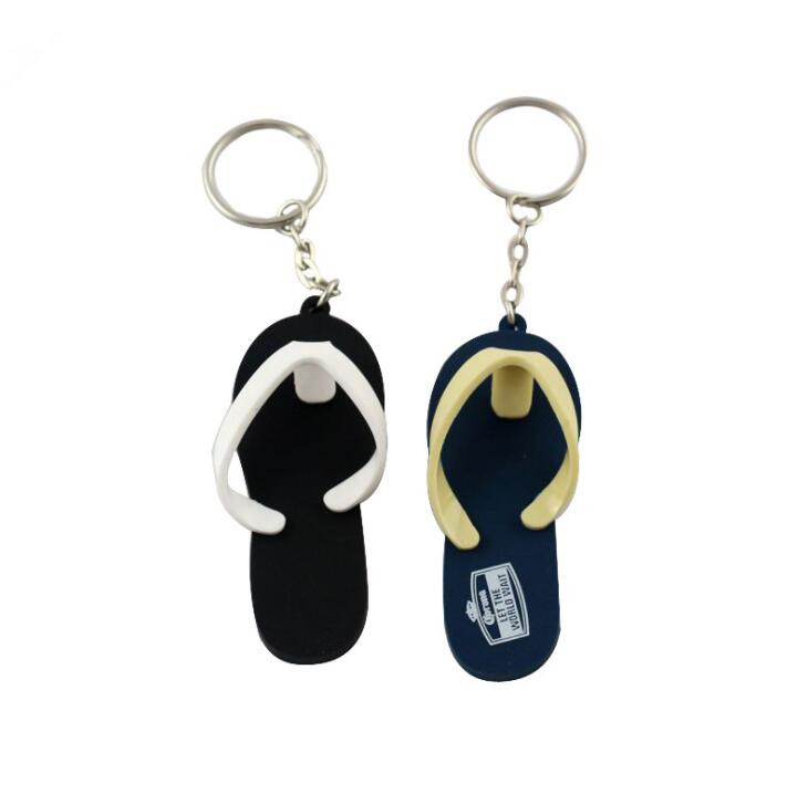 Wholesale Custom Slipper Soft PVC Rubber Keychain