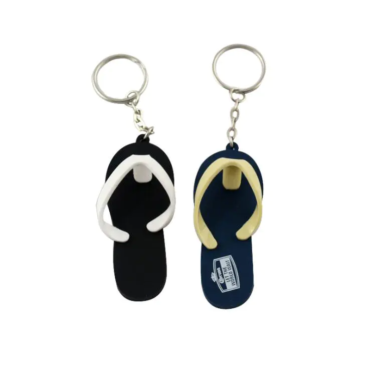 Wholesale Custom Slipper Soft PVC Rubber Keychain