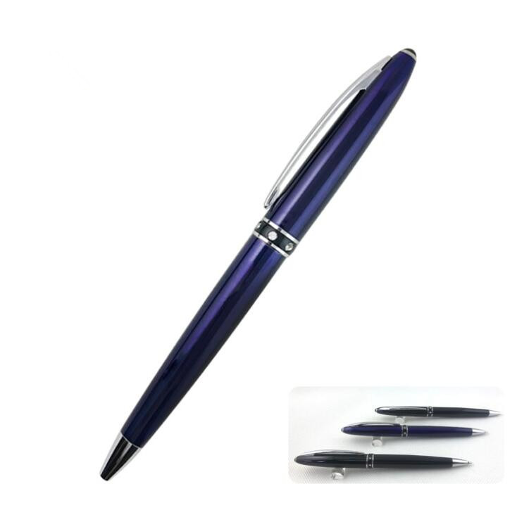 Luxury Diamond Metal Ball Pen with Logo Custom