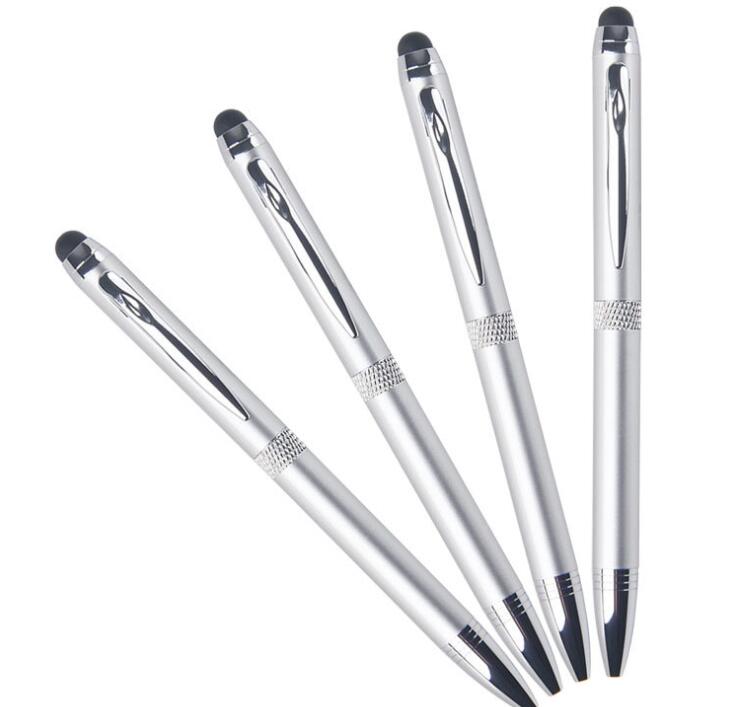 Metal Twist Stylus Touch Screen Ballpoint Pen