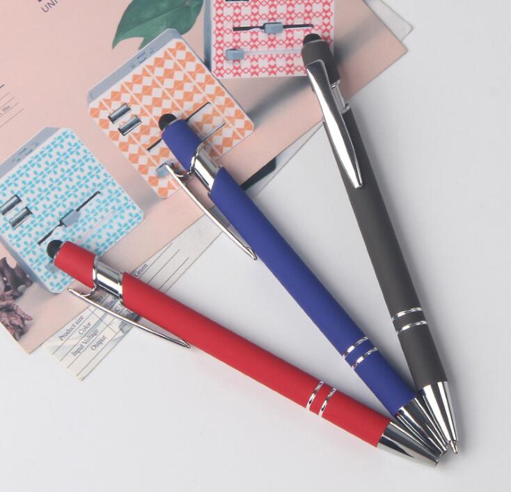 Promotional Gift Metal Stylus Pen with Mobile Screen Touching End