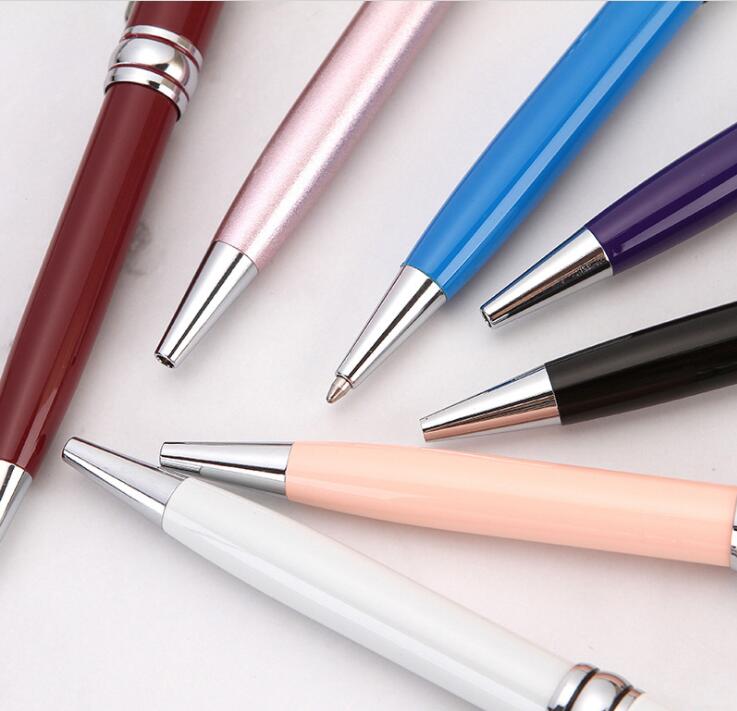 Promotional Advertising Custom Logo Ball Pen  Stationery Metal Pen