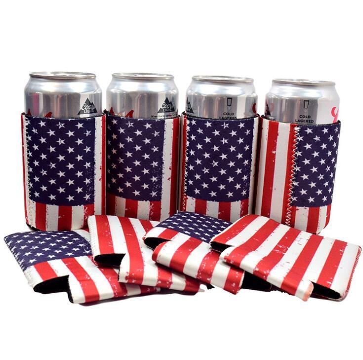 Personalized Custom Printed Insulated Neoprene Beer Stubby Can Cooler Holder