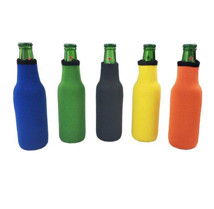 Custom Neoprene Insulated Beer Beverage Bottle Sleeves Bag Drink Koozie Cooler