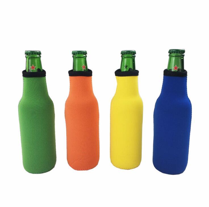 Custom Neoprene Insulated Beer Beverage Bottle Sleeves Bag Drink Koozie Cooler