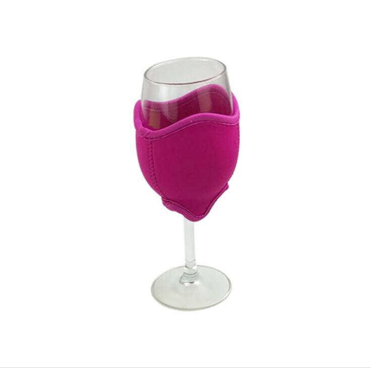 Wholesale Insulated Neoprene Wine Glass Cooler Holder