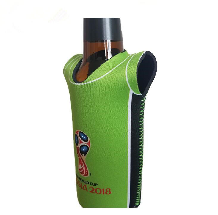 T-Shirt Neoprene Bottle Cooler for World Cup Promotion