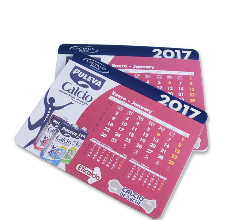 2020 Mouse Pad Calendar With Full Color Printing