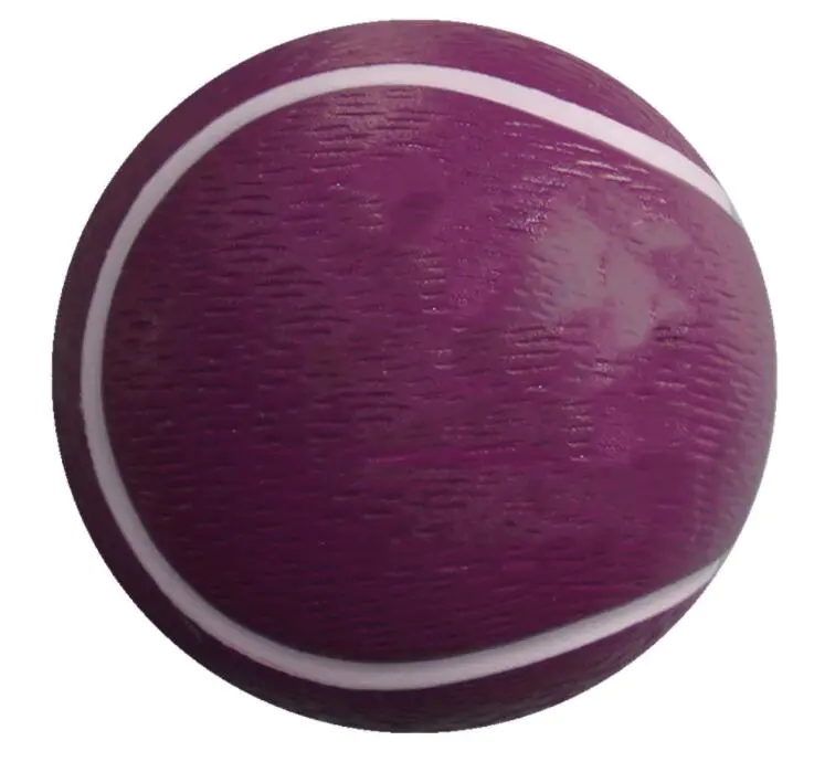 Custom Logo Promotion 7cm Tennis Shape PU Stress Ball