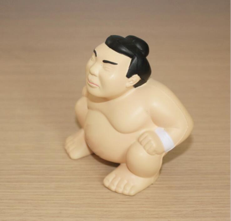 Japan Sumo Wrestler Pu Toys for Promotional Pu Anti Stress Toys