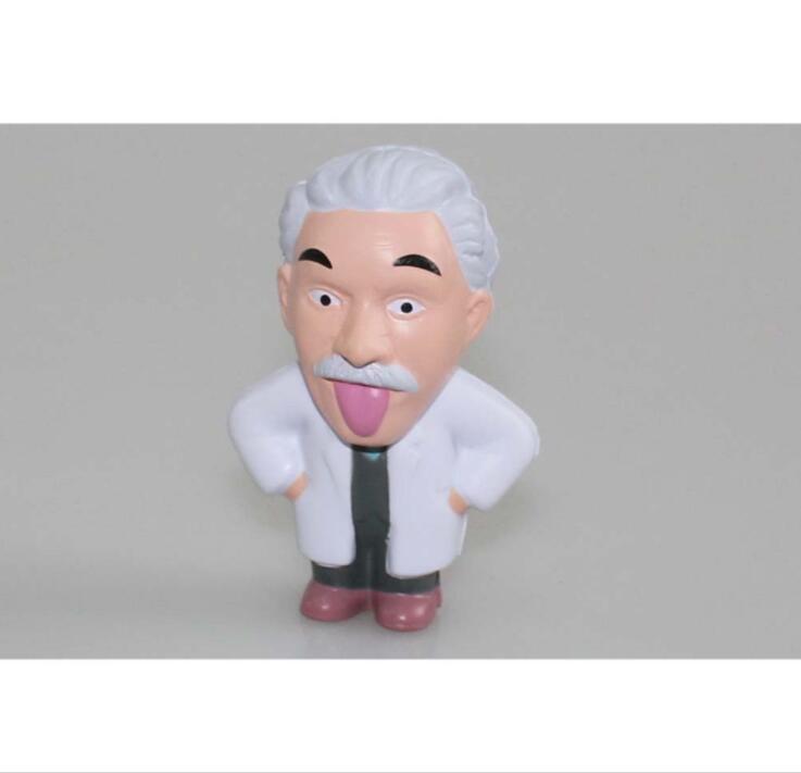 Older Man Shape PU Foam Anti Stress Toy with Customized Shape