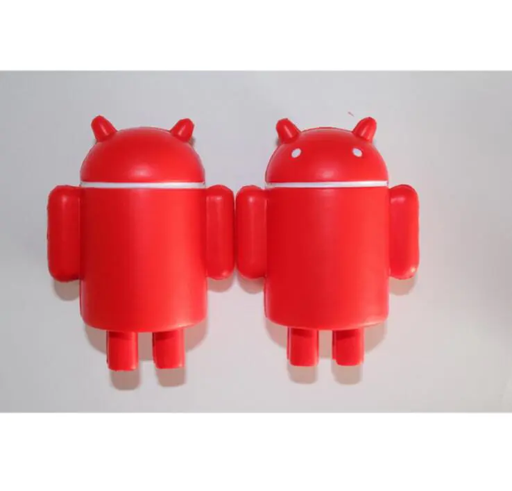 Android Robot Shape PU Anti-Stress Toys for Promotional Gifts