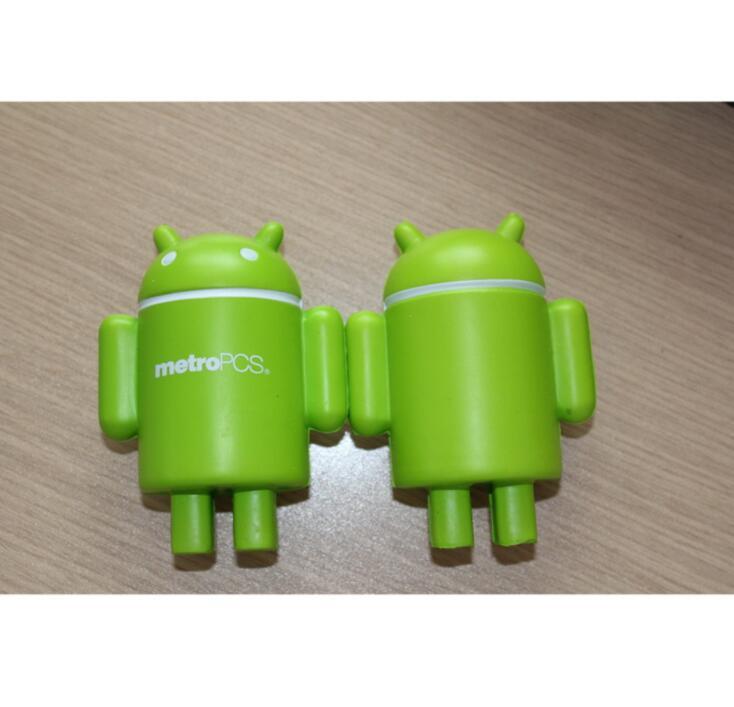 Android Robot Shape PU Anti-Stress Toys for Promotional Gifts
