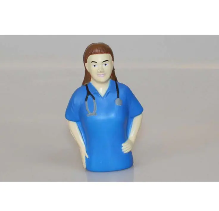 Doctor Shape Promotional PU Stress Reliever Toy