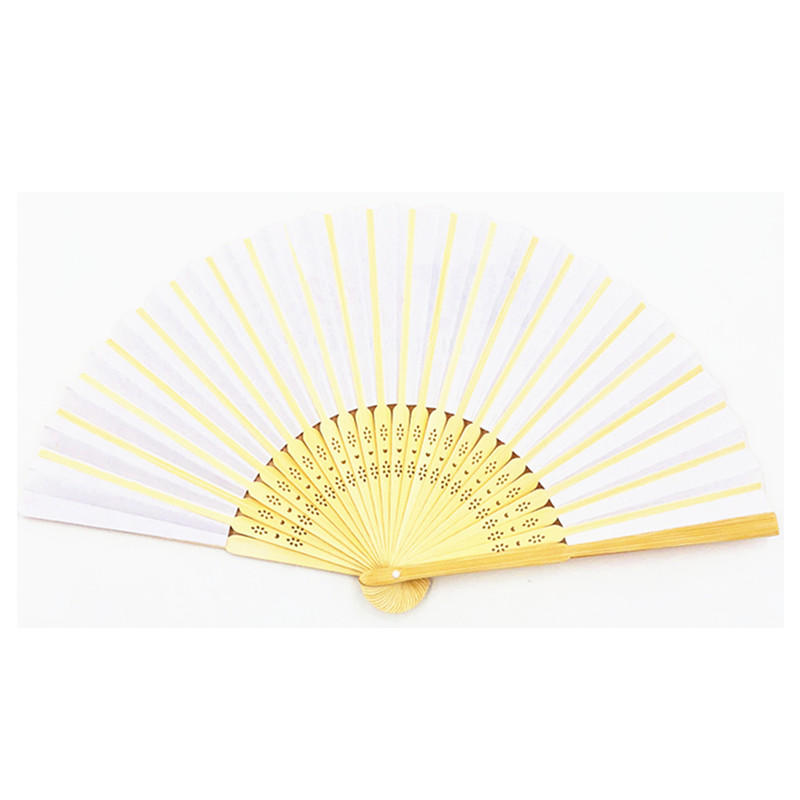 Factory Supply Bamboo Hand Fan With Custom Design