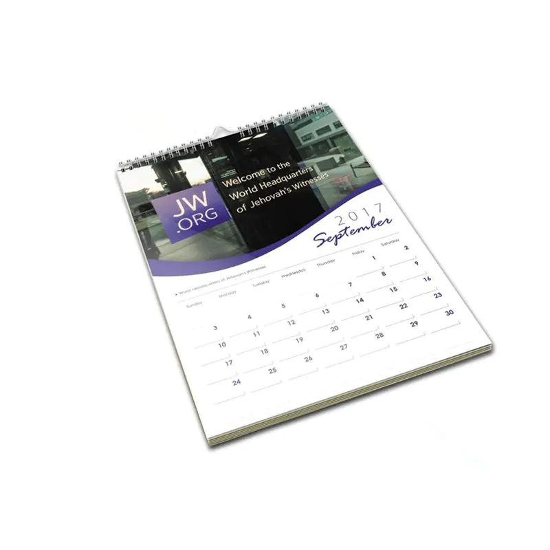 Promotional Personalized 2020 Paper Wall Calendar