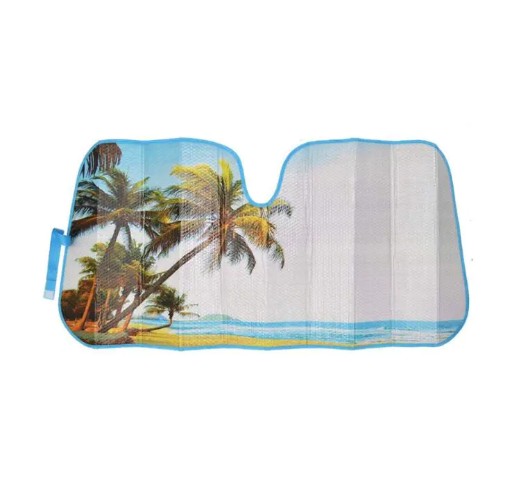 Manufacturer Supply Colorful PE Bubble Back Side Window Car Sunshade
