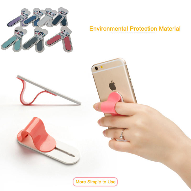 Adjustable Universal Novelty Band Finger Ring Grip Stand Holder for Phone