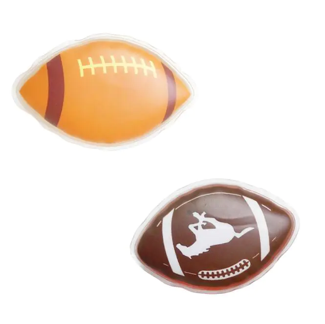 Football Shape reusable gel hand warmers for Promotional Gifts